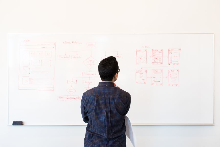 ux designer working